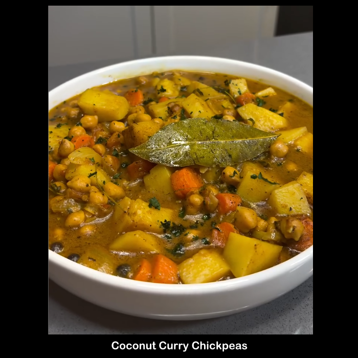 Food: Coconut Curry Chickpeas