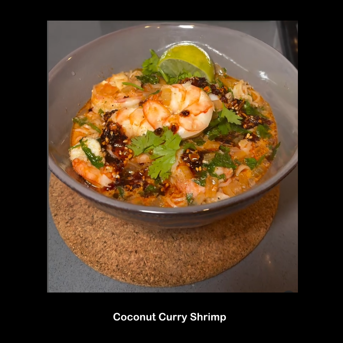 Food: Coconut Curry Shrimp