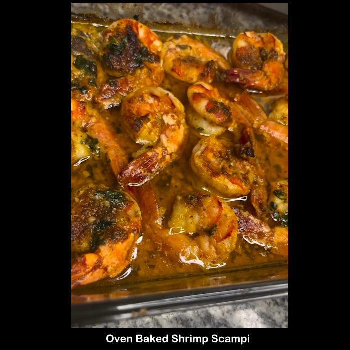 Food: Oven Baked Shrimp Scampi