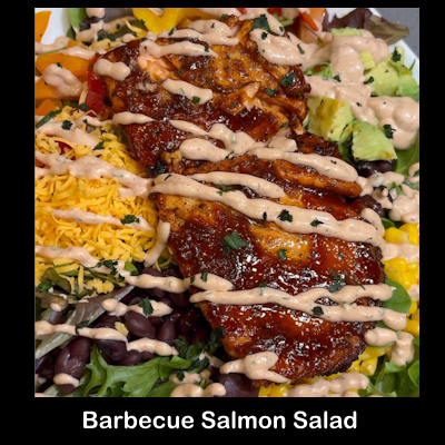 Food: Barbecue Salmon Salad